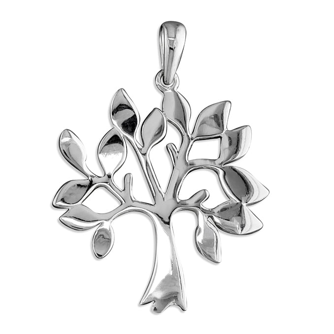 Tree of Life Sterling Silver Pendant 29mm High