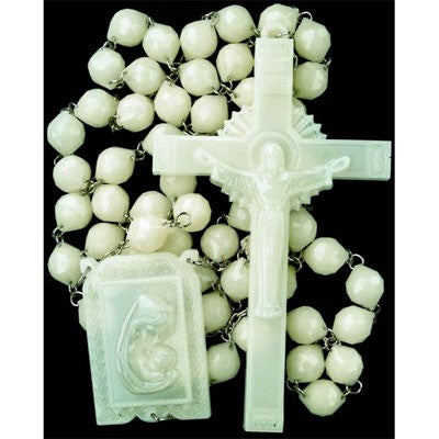 Very Large Luminous Rosary Beads, 20mm Diameter Beads
