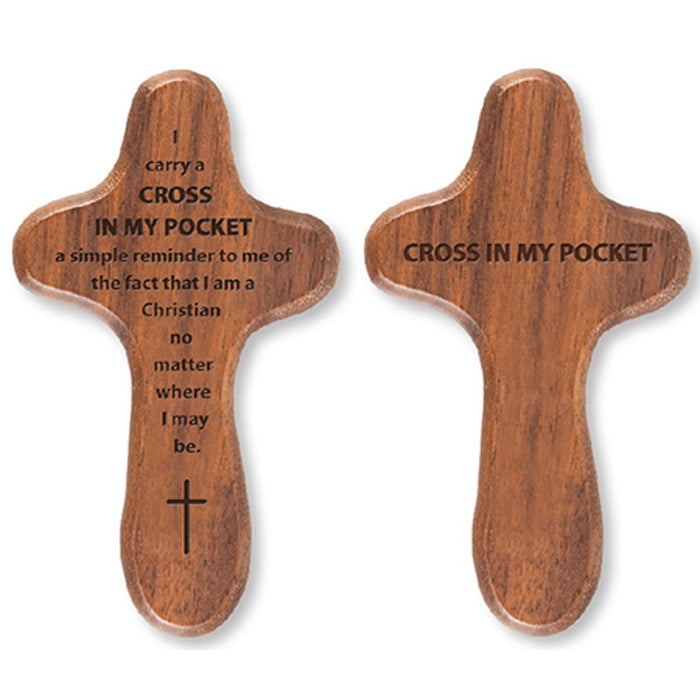 Cross In My Pocket, Prayer Holding Cross VERY LIMITED STOCK