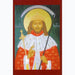 Orthodox Icons Saint Walstan of Taverham, Mounted Icon Print
