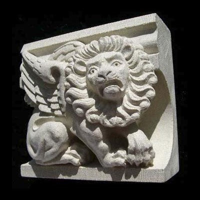 St Mark the Winged Lion, St David's Cathedral Roof Boss Hand Crafted in the UK Catholic Gifts